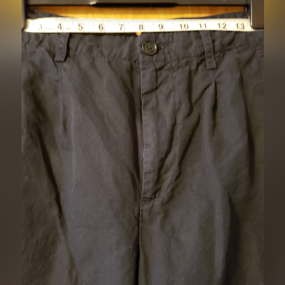 Alex Mill Women Chino Size 10. Navy Linen And Cotton Blend